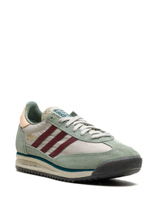 adidas Sl72 Rs Putty Grey Shadow Red Sneakers — Sage Green — Size US M 9 - US W 10.5 — Detail View