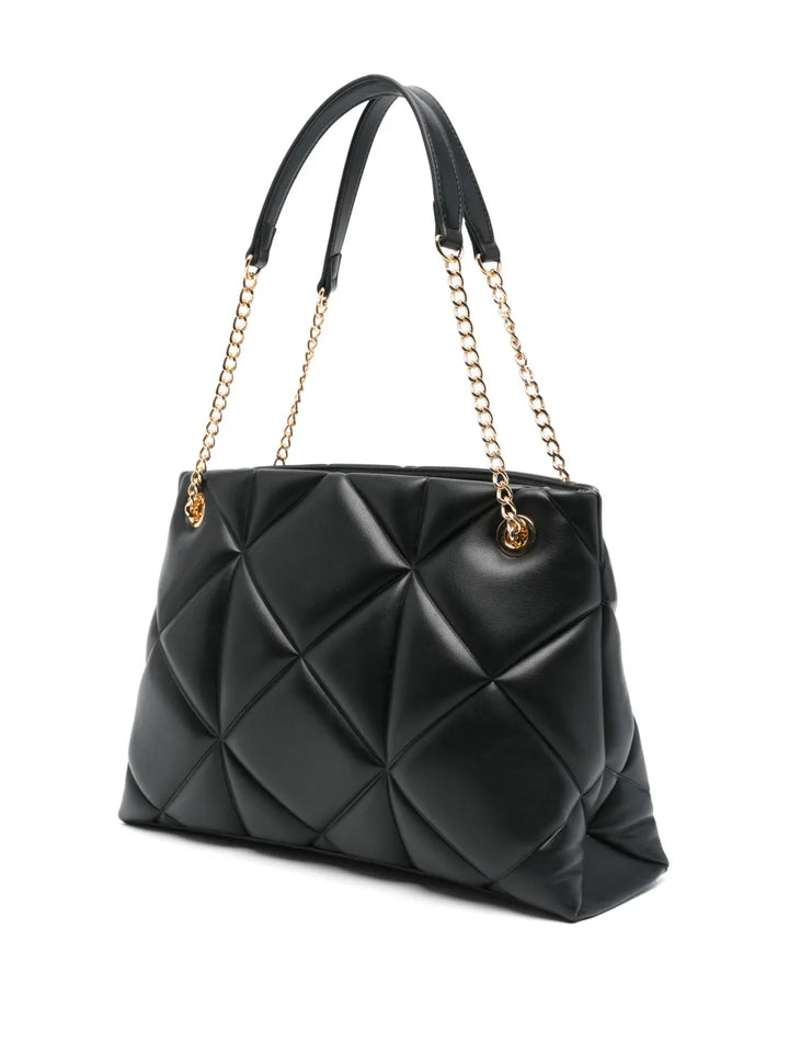 Love Moschino Logo Plaque Shoulder Bag — Same as shown — Size One Size — Back View