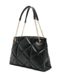 Love Moschino Logo Plaque Shoulder Bag — Same as shown — Size One Size — Back View