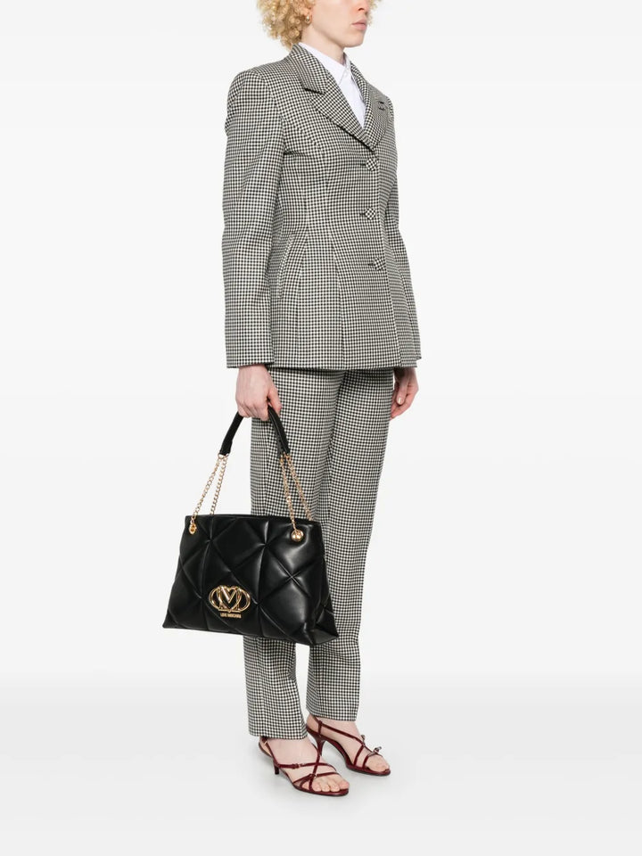 Love Moschino Logo Plaque Shoulder Bag — Same as shown — Size One Size — Side View