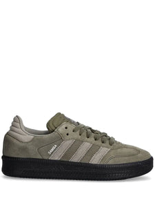 adidas Samba Xlg Sneakers — Olive Green — Size US M 11 - US W 12.5 — Front View