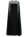 Nissa Sequin Embellished Gown — Black — Size XS — Front View