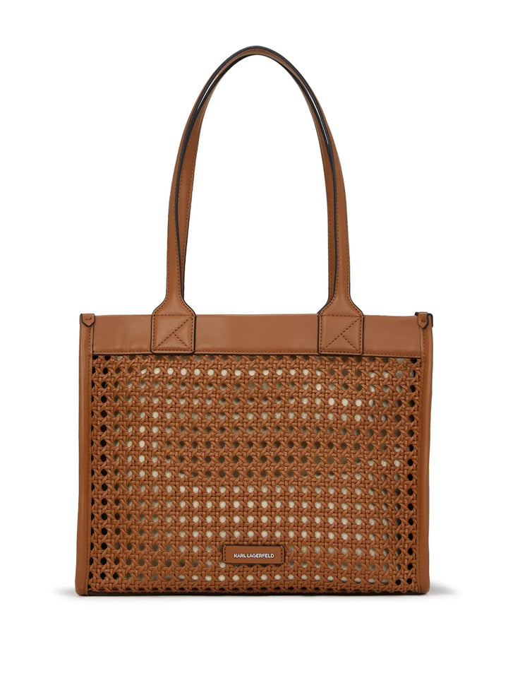 Karl Lagerfeld Medium Kskuare Shoulder Bag — Same as shown — Size One Size — Back View
