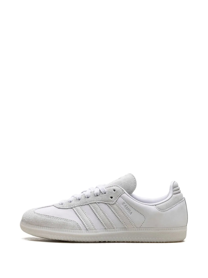 adidas Samba Dash Grey Sneakers — Light Grey — Size US M 8.5 - US W 10 — Detail View