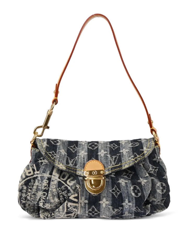 Louis Vuitton Pre Owned 2006 Mini Pleaty Raye Shoulder Bag — Same as shown — Size One Size — Front View