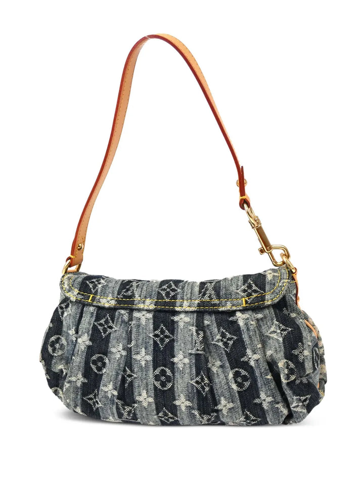 Louis Vuitton Pre Owned 2006 Mini Pleaty Raye Shoulder Bag — Same as shown — Size One Size — Side View