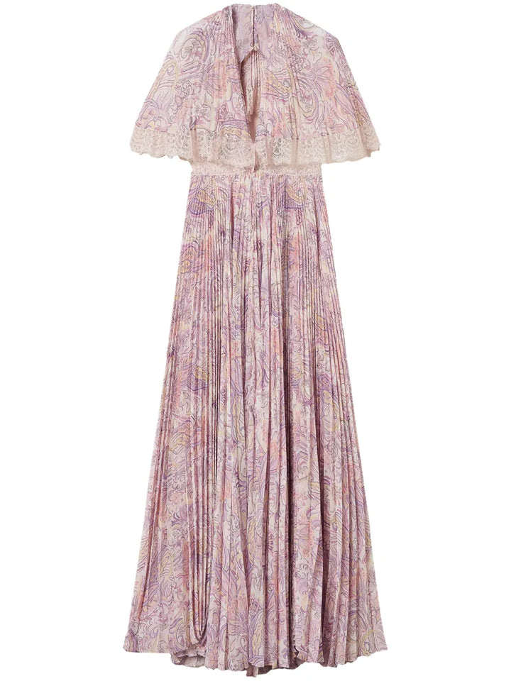 Twinset Fully Pleated Dress — Pink — Size XS — Front View