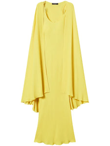 Twinset Woven Dress — Red/ Yellow — Size XS — Front View