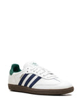 adidas Samba Og Black/White/Collegiate Green Sneakers — White — Size US M 10.5 - US W 12 — Side View