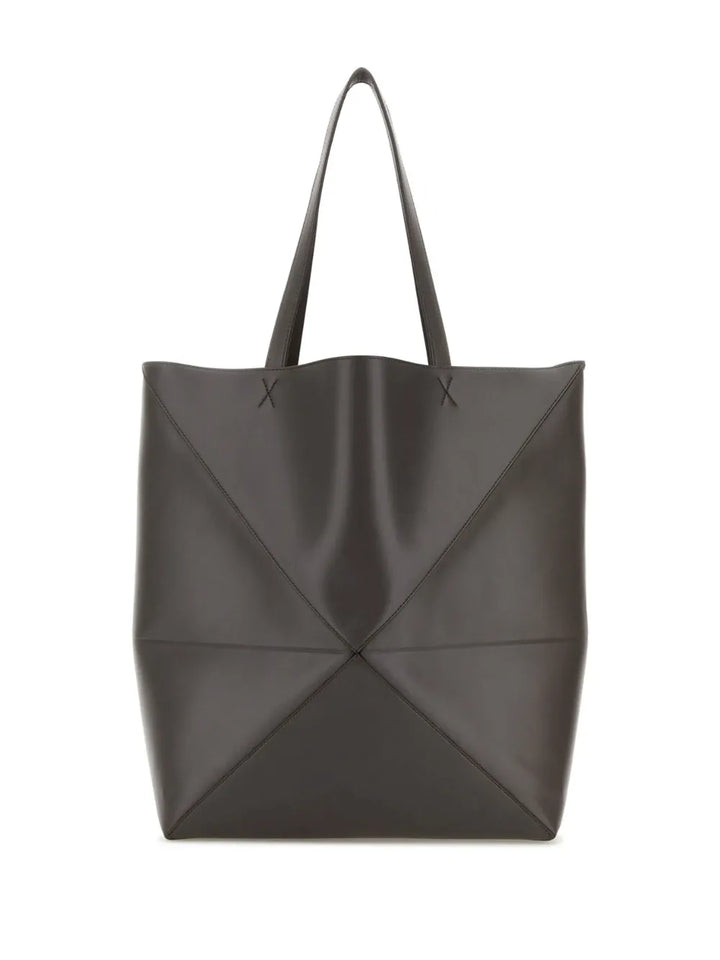 Loewe Xl Puzzle Leather Tote Bag — Same as shown — Size One Size — Back View