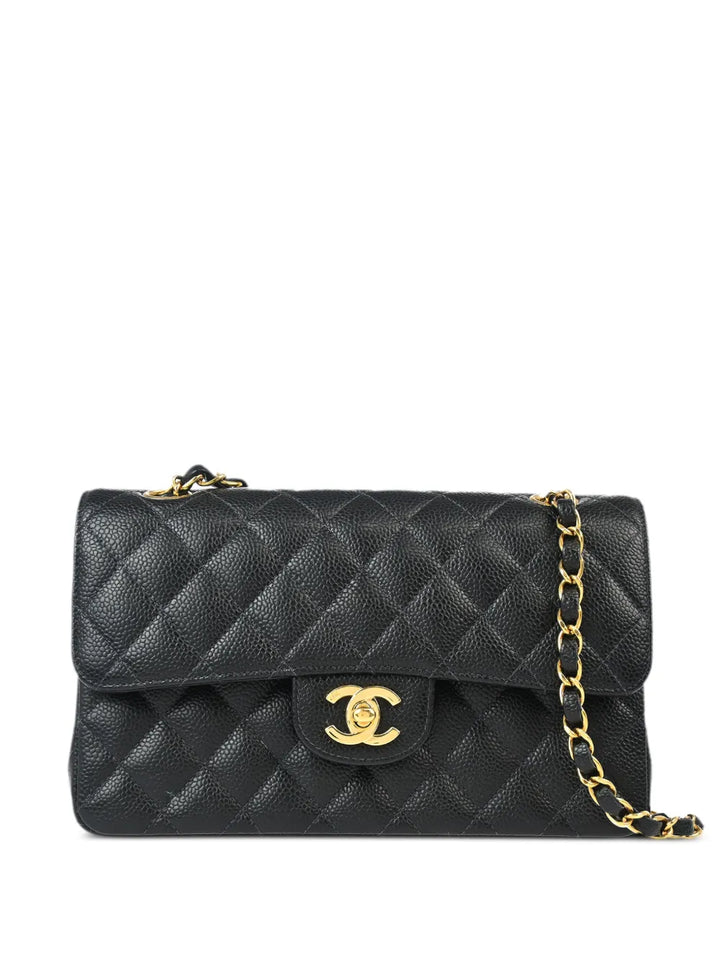 Chanel Pre Owned 2005 Small Classic Double Flap Shoulder Bag — Same as shown — Size One Size — Front View