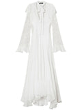 Twinset Milano Dress — White/ Red — Size XS — Front View