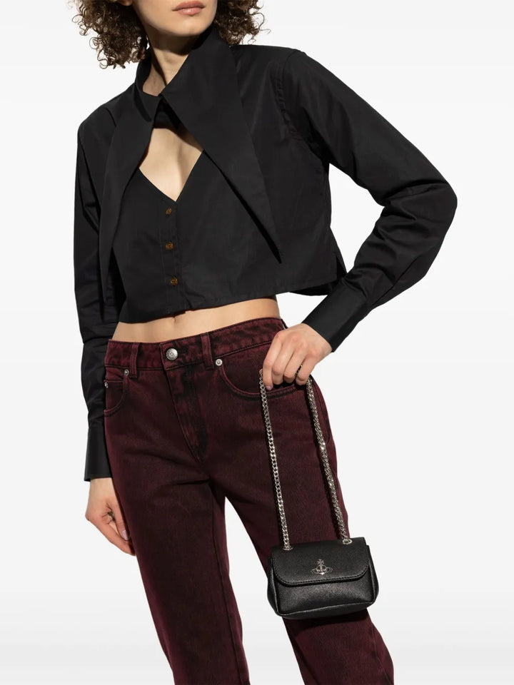 Vivienne Westwood Orb Plaque Shoulder Bag — Same as shown — Size One Size — Side View