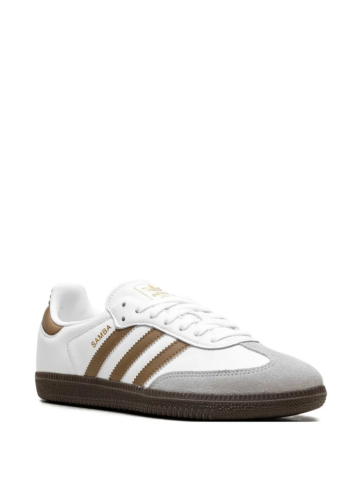 adidas Samba Sneakers — White — Size US M 3.5 - US W 5 — Side View