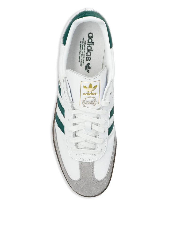 adidas Samba Sneakers — White — Size US M 7.5 - US W 9 — Top View