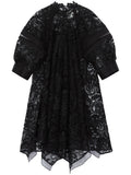31 Phillip Lim Lace Mini Dress — Black — Size XS — Front View