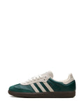 adidas Samba Og Collegiate Green/Cream White/Gum Sneakers — Green — Size US M 9.5 - US W 11 — Detail View