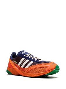 adidas X Bad Bunny Adizero Sl72 Maroon Sneakers — Maroon/White/Red — Size US M 8 - US W 9.5 — Detail View