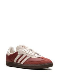 adidas Samba Og Sneakers — Ruby Red — Size US M 9.5 - US W 11 — Detail View