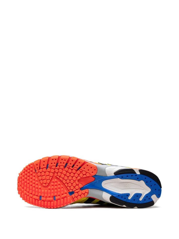 adidas Adizero Sl72 Bad Bunny - Blue Sneakers — Blue/White/Yellow — Size US M 7 - US W 8.5 — Top View