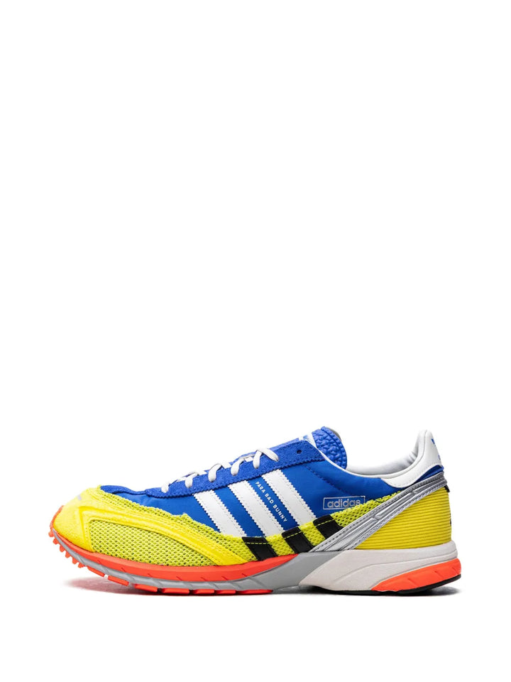 adidas Adizero Sl72 Bad Bunny - Blue Sneakers — Blue/White/Yellow — Size US M 7 - US W 8.5 — Detail View
