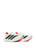 adidas Adizero Adios Pro 4 White/Black/Red Sneakers — White — Size US M 4.5 - US W 6 — Side View
