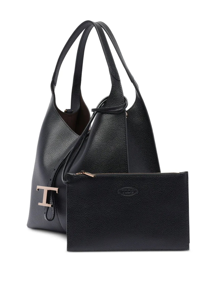 Tods Small T Timeless Shoulder Bag — Same as shown — Size One Size — Top View