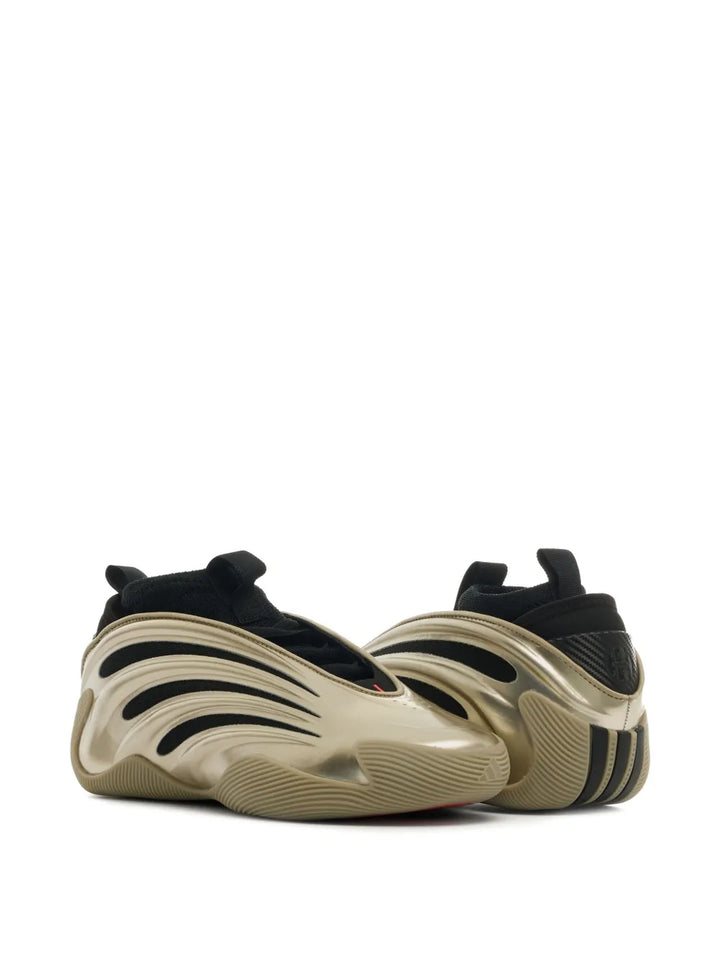 adidas Harden Volume 9 Sneakers — Gold-Tone — Size US M 9 - US W 10.5 — Side View