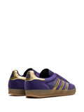 adidas Gazelle Indoor West Nyc Wizard Sneakers — Purple — Size US M 6 - US W 7.5 — Back View