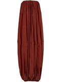 Ferragamo Bustier Maxi Dress — Red — Size XS — Front View