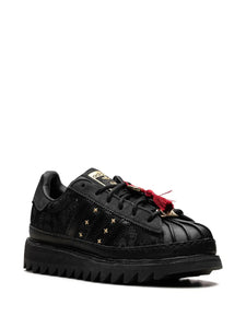 adidas X Clot Superstar Chinese New Year Sneakers — Black — Size US M 10 - US W 11.5 — Detail View
