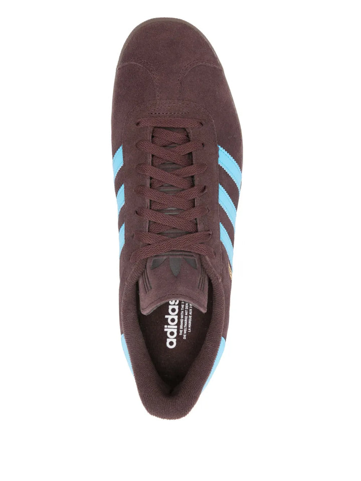 adidas Gazelle Sneakers — Coffee Brown — Size US M 4 - US W 5.5 — Top View