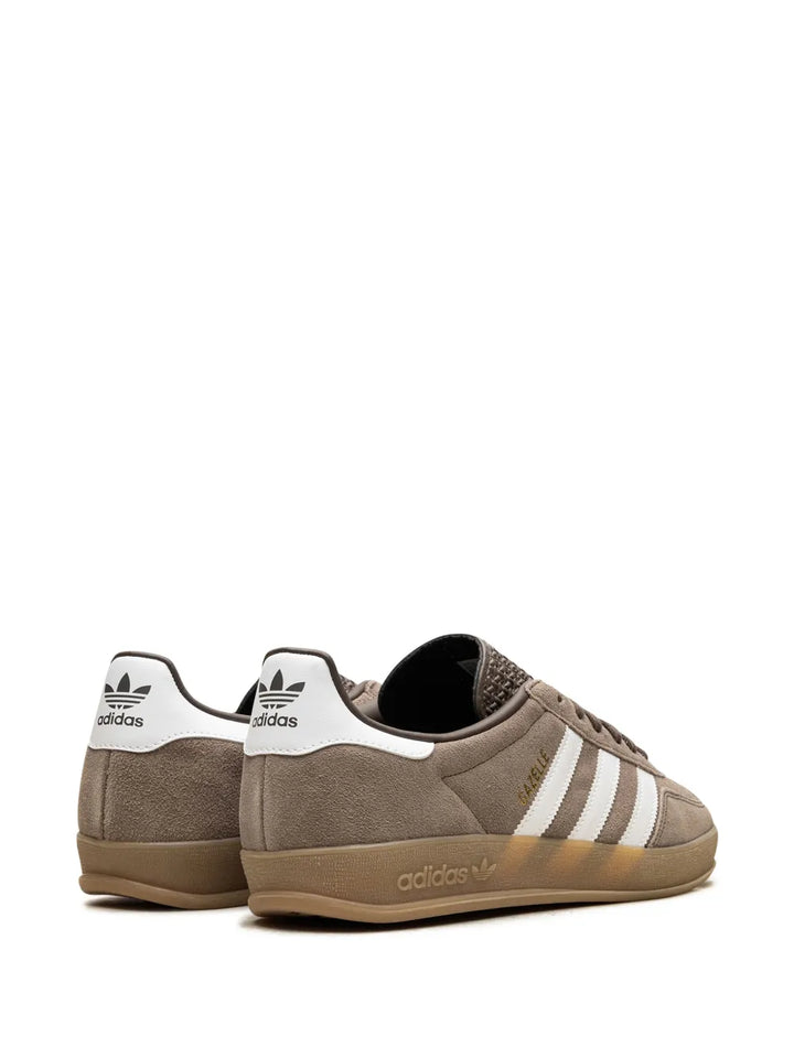 adidas Gazelle Indoor Sneakers — Brown — Size US M 11 - US W 12.5 — Back View