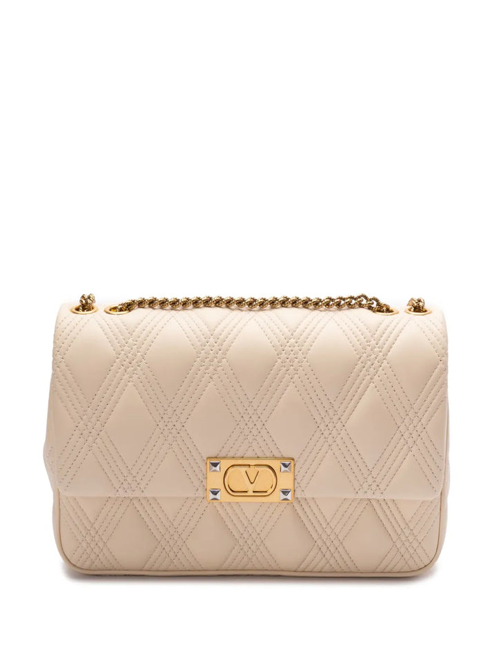 Valentino Garavani Leather Shoulder Bag — Same as shown — Size One Size — Front View