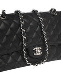 Chanel Pre Owned 2014 Medium Double Flap Shoulder Bag — Same as shown — Size One Size — Back View