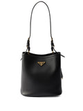 Prada Medium Leather Shoulder Bag — Same as shown — Size One Size — Front View