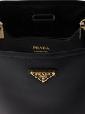 Prada Medium Leather Shoulder Bag — Same as shown — Size One Size — Top View