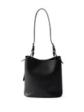 Prada Medium Leather Shoulder Bag — Same as shown — Size One Size — Side View