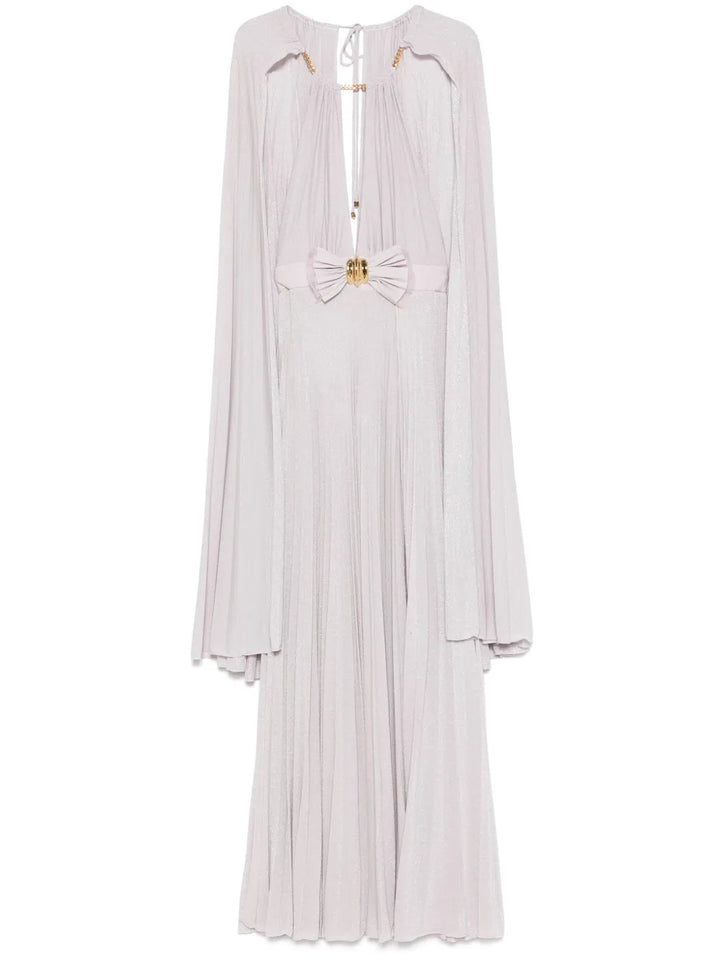 Elisabetta Franchi Lurex Maxi Dress — Same as shown — Size XS — Front View