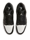 Air Jordan 1 Low Orca - Black/White Sneakers — Black — Size US M 10.5 - US W 12 — Side View