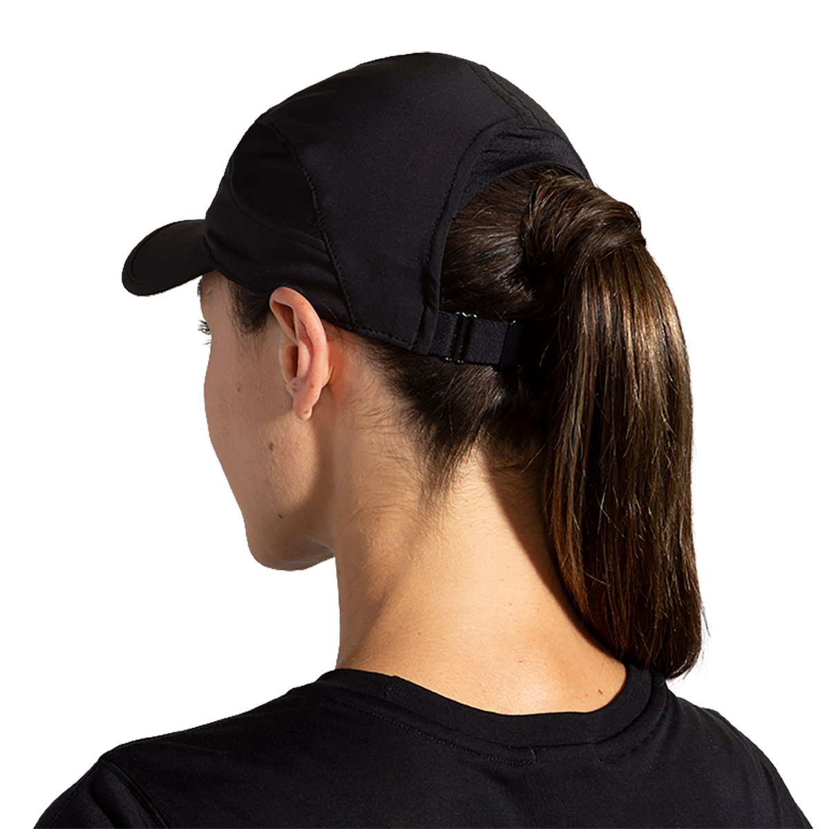 Brooks Chaser Hat — Black — Size One Size — Side View