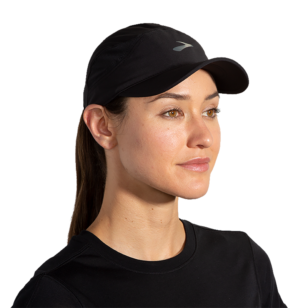 Brooks Chaser Hat — Black — Size One Size — Front View