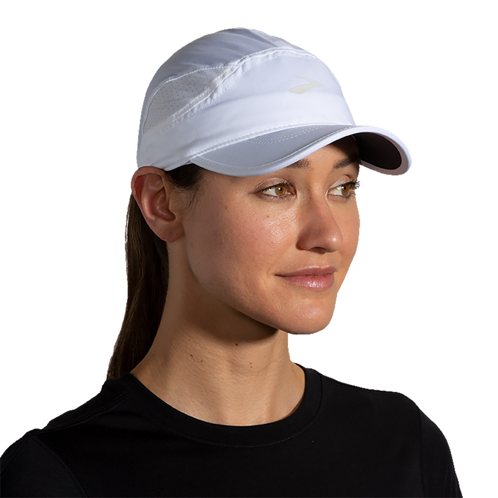 Brooks Chaser Hat — White — Size One Size — Front View