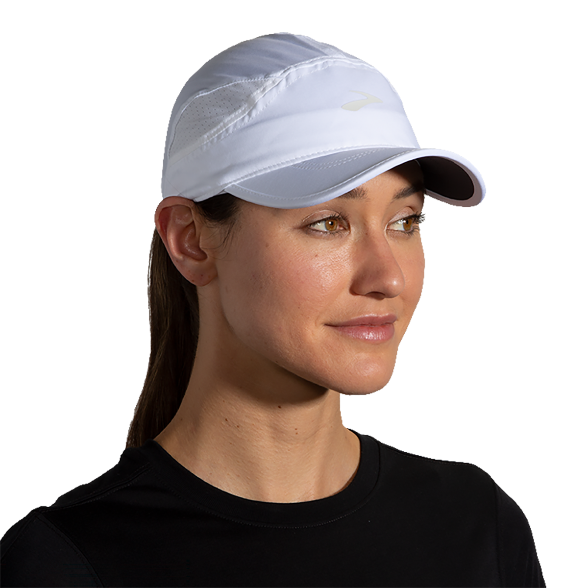 Brooks Chaser Hat — White — Size One Size — Front View