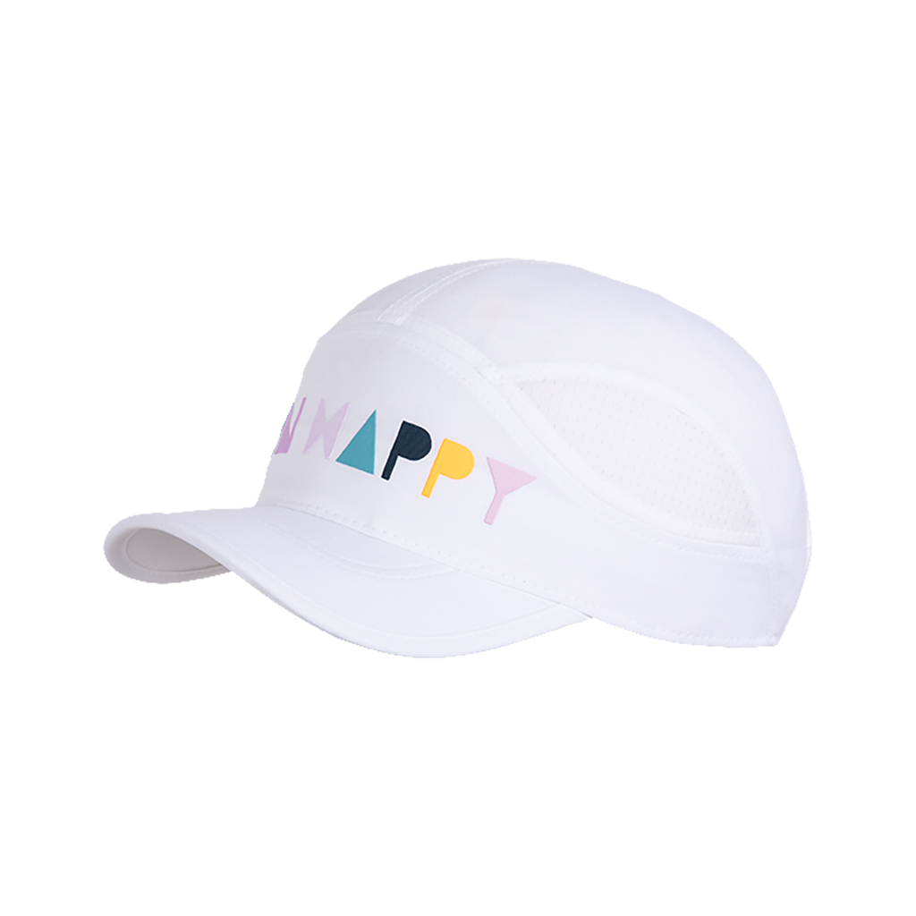 Brooks Chaser Hat — White - Run Happy — Size One Size — Back View