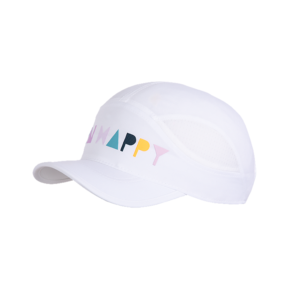 Brooks Chaser Hat — White - Run Happy — Size One Size — Back View