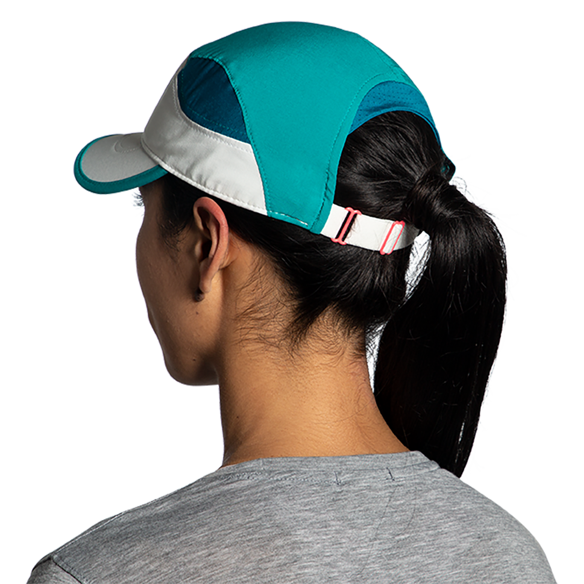 Brooks Chaser Hat — Mint Mix - Nile Green - Lagoon — Size One Size — Side View