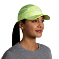 Brooks Chaser Hat — Speed Check Lime — Size One Size — Front View