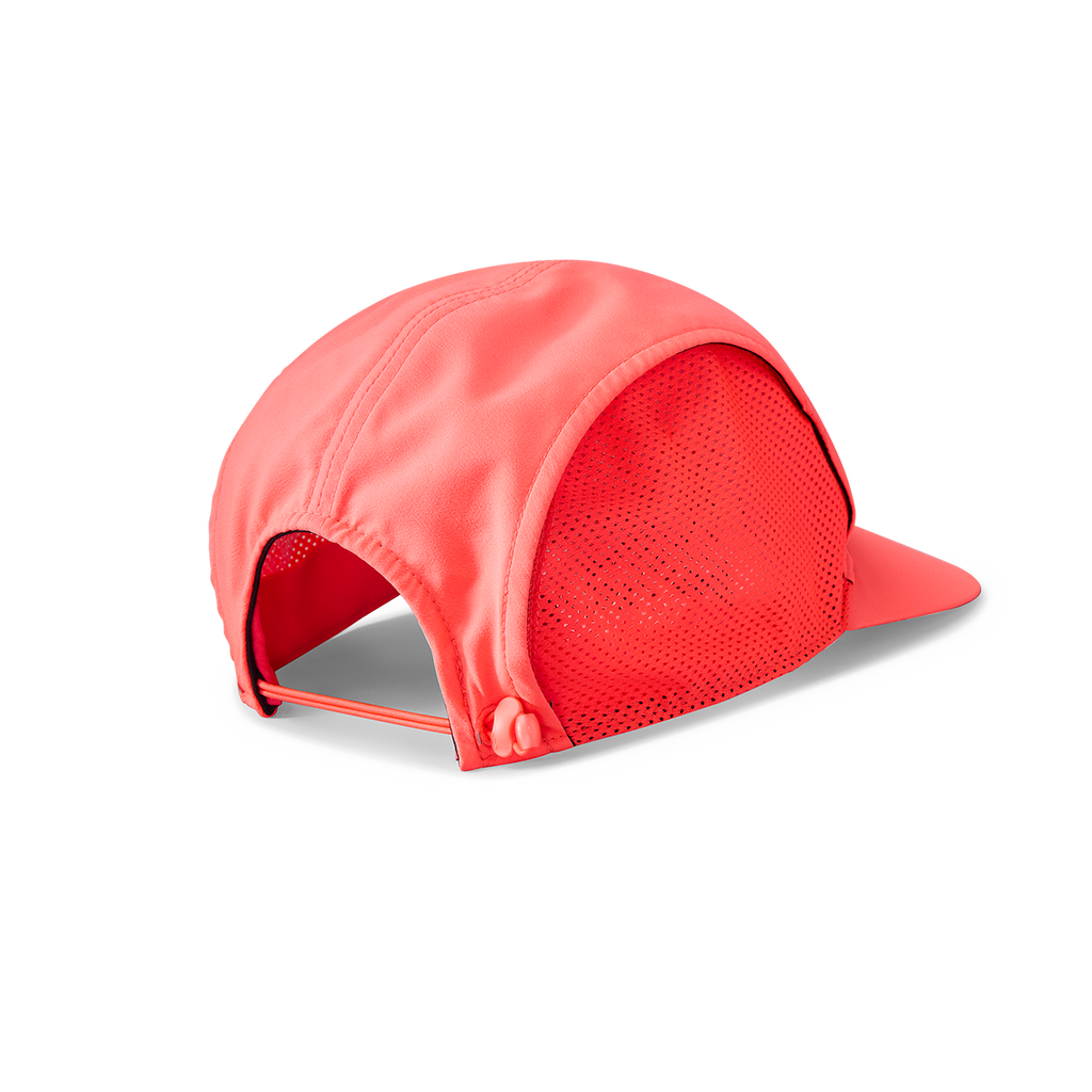 Brooks Propel Mesh Hat 2.0 — Neo Cayenne — Size Large / XLarge — Side View