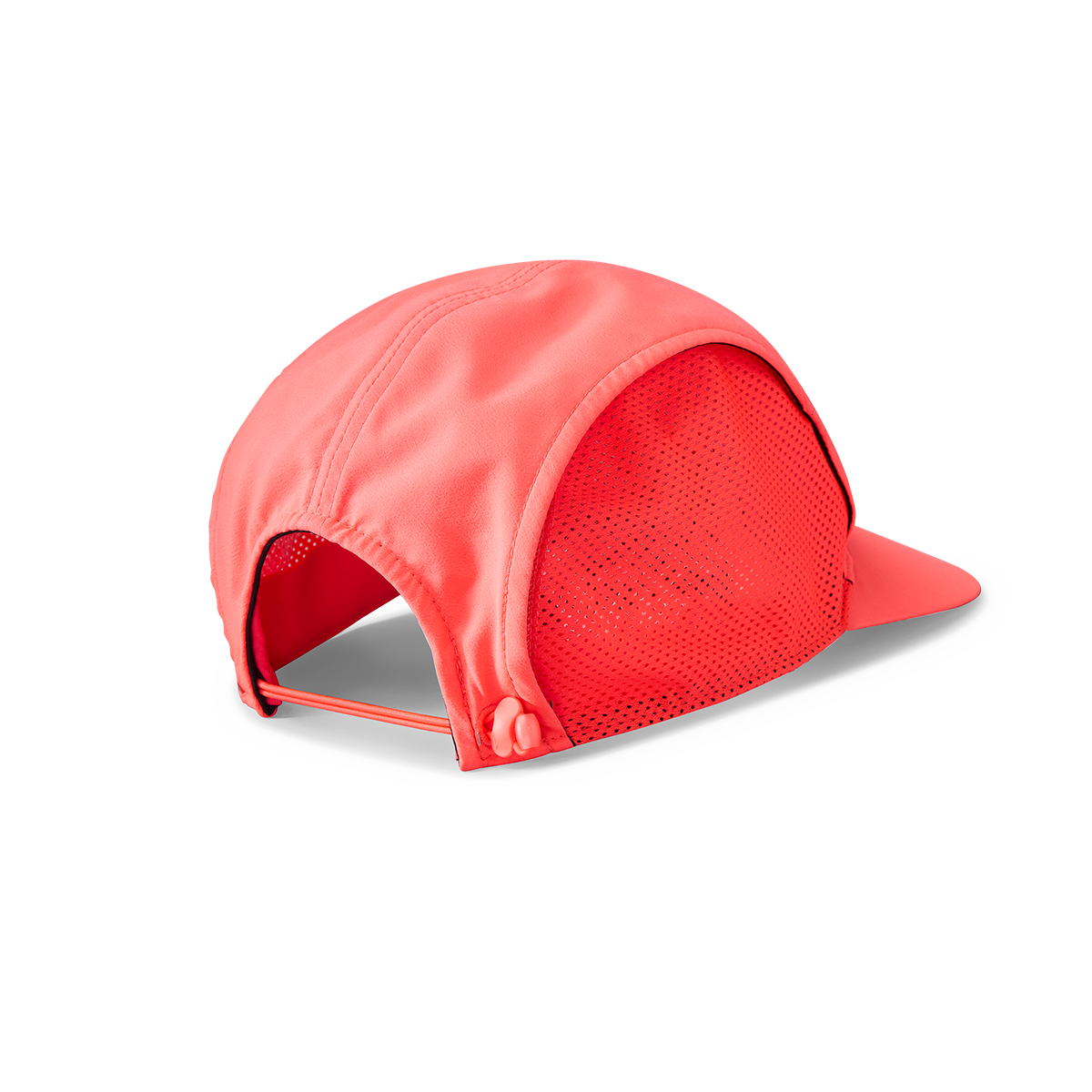 Brooks Propel Mesh Hat 2.0 — Neo Cayenne — Size Large / XLarge — Side View